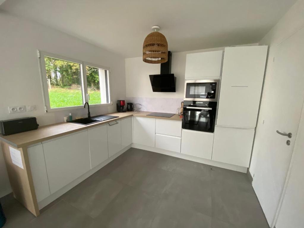 Maison Neuve Cosy A 20 Min Des Plages #Lorient #Cosy Pont-Scorff Exteriér fotografie